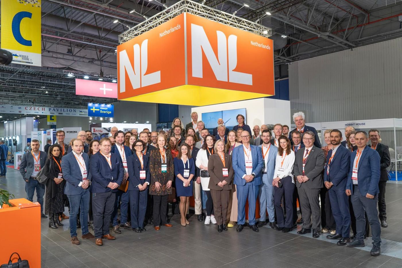 Deelnemers van de handelsmissie in Warschau